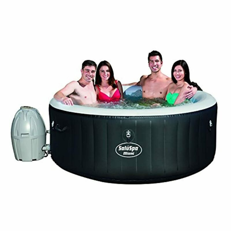 Bestway Saluspa Miami Inflatable Hot Tub Person Airjet Spa For Sale