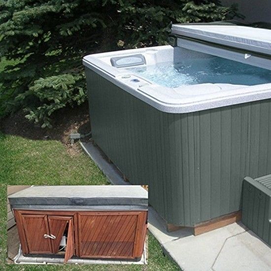 Highwood Spakit Sq Cge Spa Hot Tub Cabinet Replacement Kit Square Corner Versio For Sale From