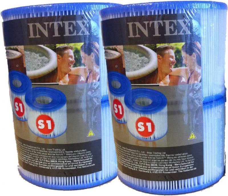 4 X Intex Purespa Filters S1 Pure Spa Inflatable Hot Tub Filter 2 X Twin Packs For Sale From