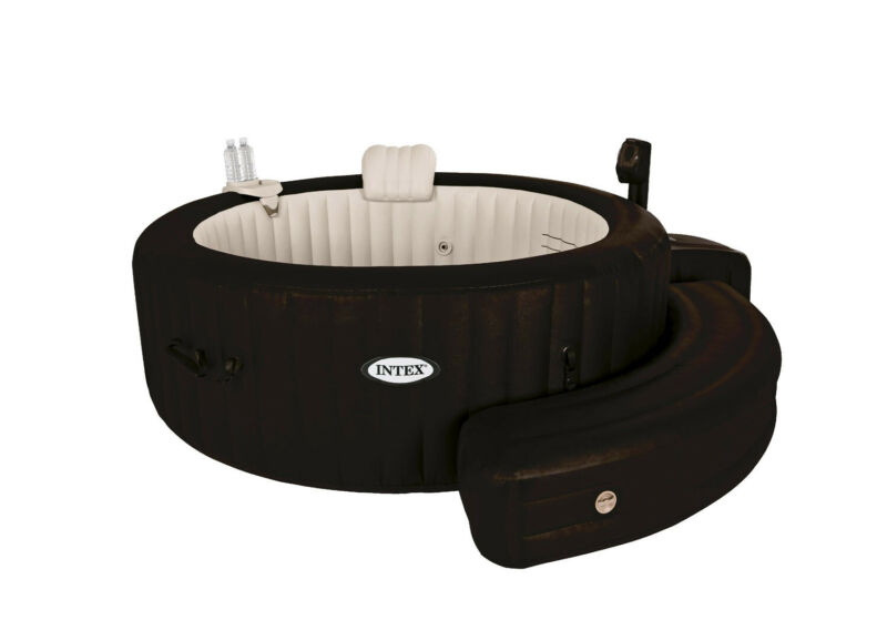 inflatable intex hot tub