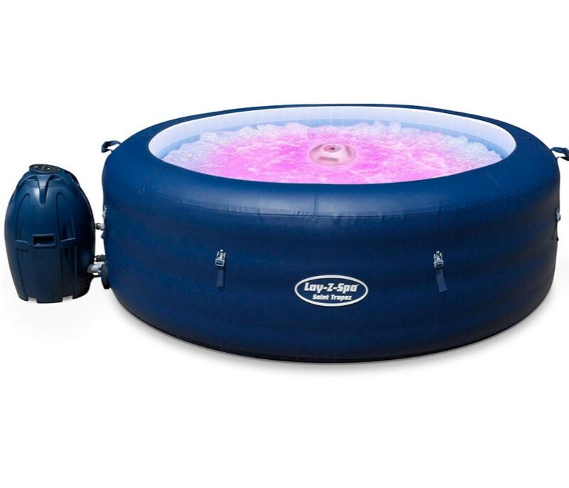 Lay Z Spa St Tropez Hot Tub With Floating Led Light for sale from ...