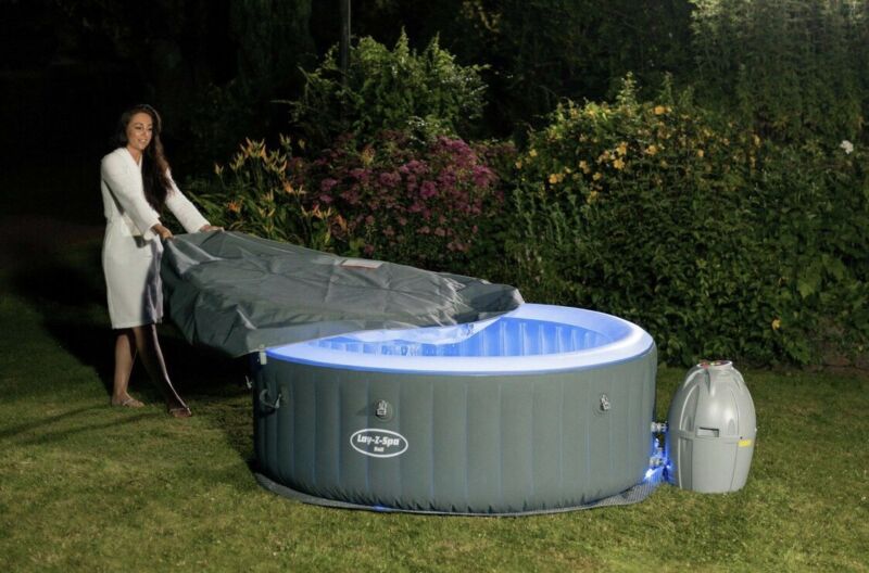  Lay  Z  Spa  Bali  2 4 Person Led Hot Tub for sale from United 