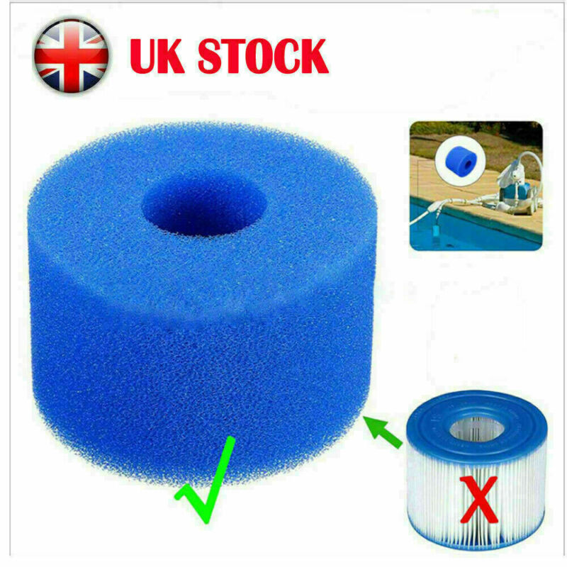 Uk Lay In Clean Spa Hot Tub S1 Washable Bio Foam Vi Lazy Filter for