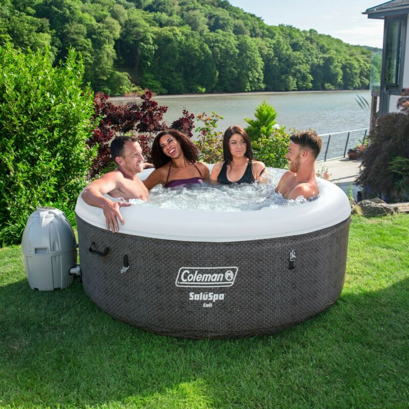 Coleman Cali Airjet Saluspa Inflatable Hot Tub With Energysense Liner 2