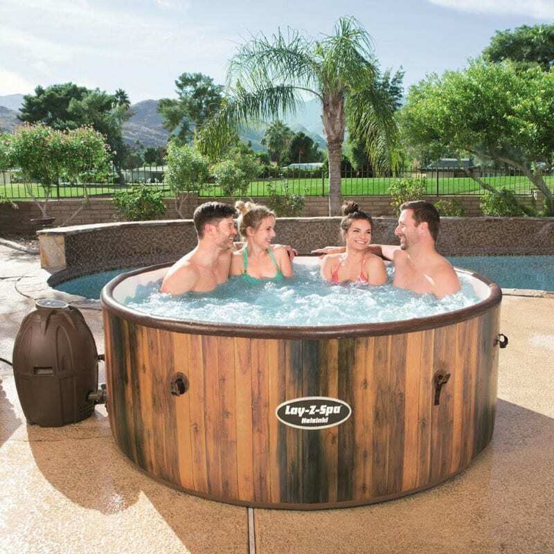 Bestway Lay Z Spa Miami Inflatable Portable Hot Tub Blue For Sale From Australia
