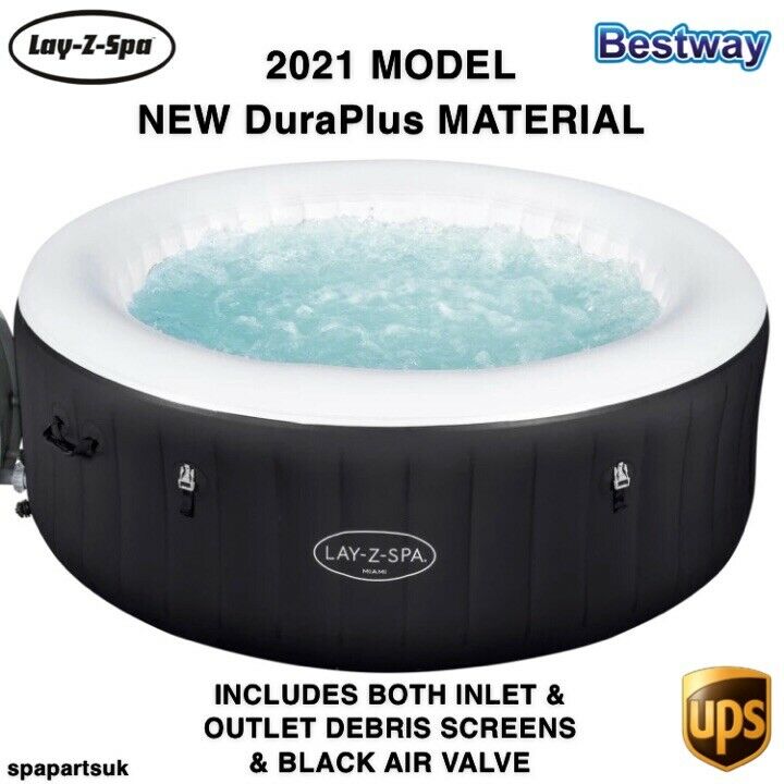 Bestway Lay Z Spa Miami Liner / Tub / Body - No Heater Or Covers Brand ...