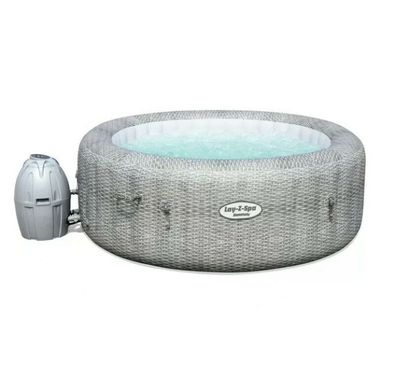 Lay-Z-Spa Honolulu 6 Person Hot Tub New 2021 Model Led Lighting ️💛🧡💚💙 ...