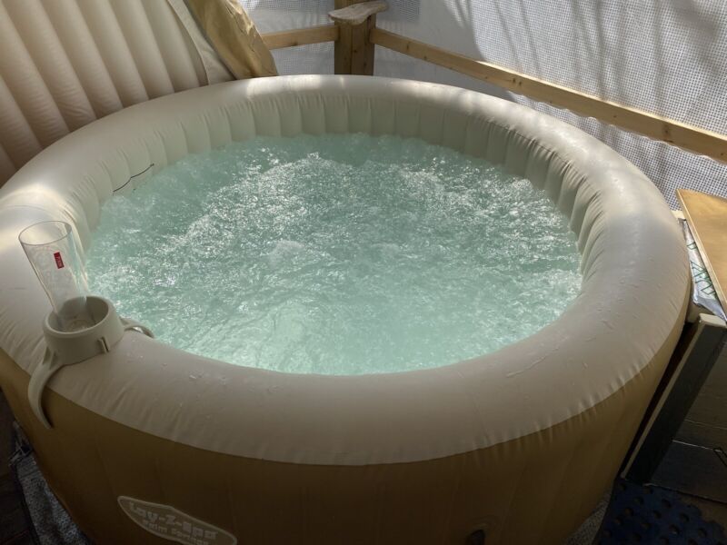 Bestway Lazy Spa Palm Springs Inflatable Hot Tub Jacuzzi for sale from ...