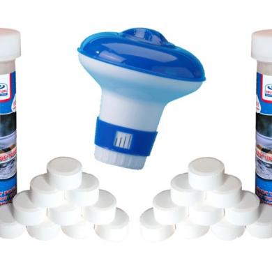 chlorine bestway intex pools