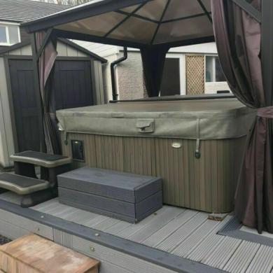 Jacuzzi Luxury Hot Tub J480 Model Cover Steps 6 Seats For Sale From United Kingdom On Hot Tubs Usa Com