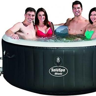 Bestway Saluspa Miami 4 Person Hot Tub With Pump 71 X 26" for sale from United States on Hot ...